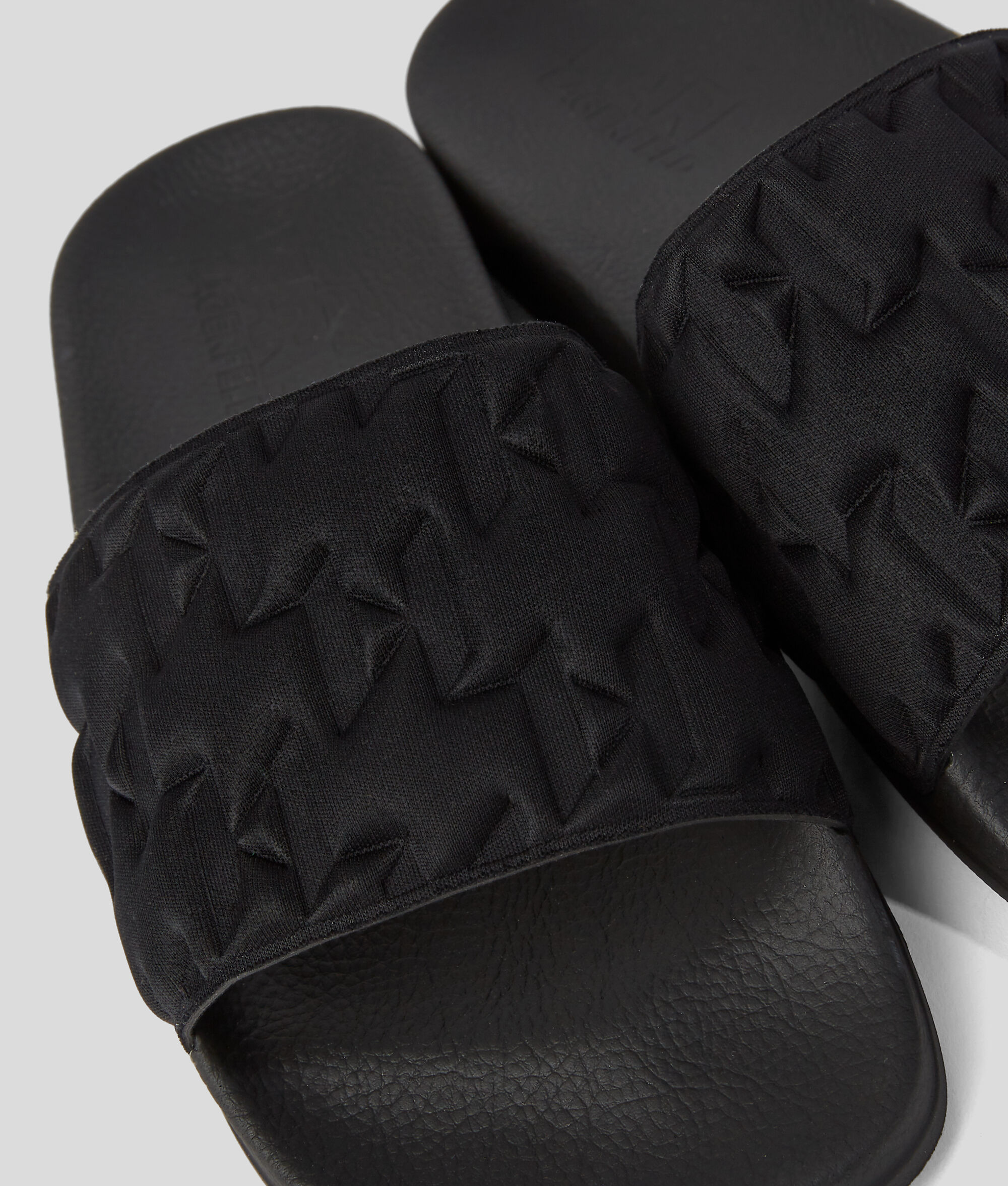 (image for) Leading KL MONOGRAM PADDED SANDALS